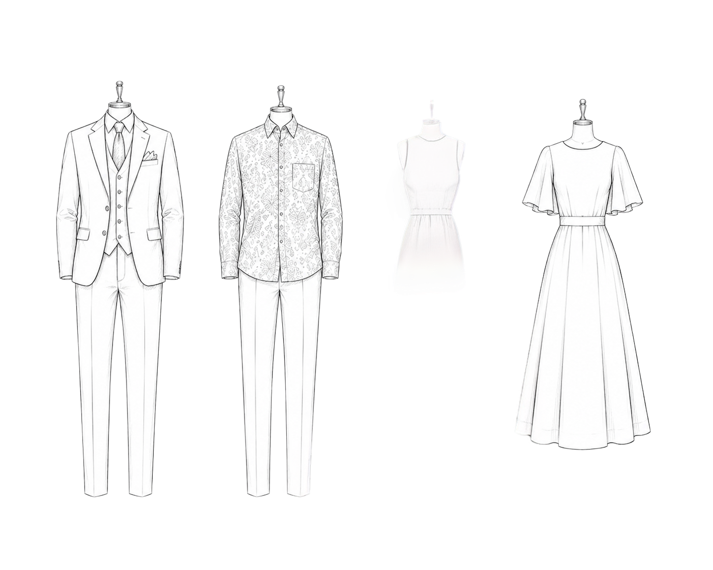 Formal attire for women